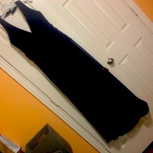 Mother of the Bride halter style dress.